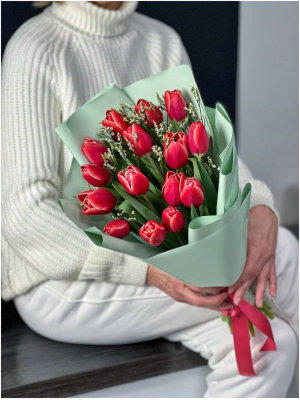 Тюльпан сорта «Кунг фу»